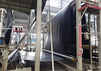 geomembrane line