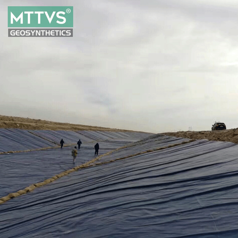 Dab tsi yog geomembrane siv rau