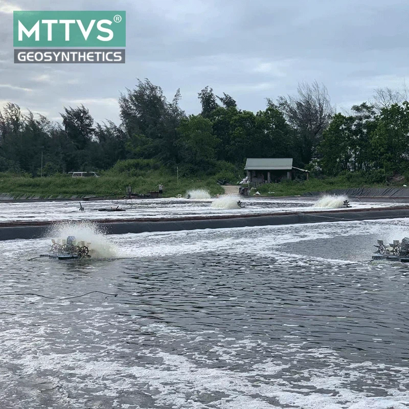Yuav ua li cas xaiv lub thickness ntawm geomembrane rau irrigation reservoir